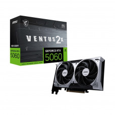 Відеокарта GF RTX 5060 8GB GDDR7 Ventus 2X OC MSI (GeForce RTX 5060 8G VENTUS 2X OC)