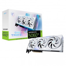 Відеокарта GF RTX 5060 Ti 16GB GDDR7 Gaming Trio OC White MSI (GeForce RTX 5060 Ti 16G GAMING TRIO OC WHITE)