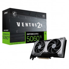 Відеокарта GF RTX 5060 Ti 16GB GDDR7 Ventus 2X OC Plus MSI (GeForce RTX 5060 Ti 16G VENTUS 2X OC PLUS)