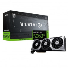 Відеокарта GF RTX 5060 Ti 16GB GDDR7 Ventus 3X OC MSI (GeForce RTX 5060 Ti 16G VENTUS 3X OC)
