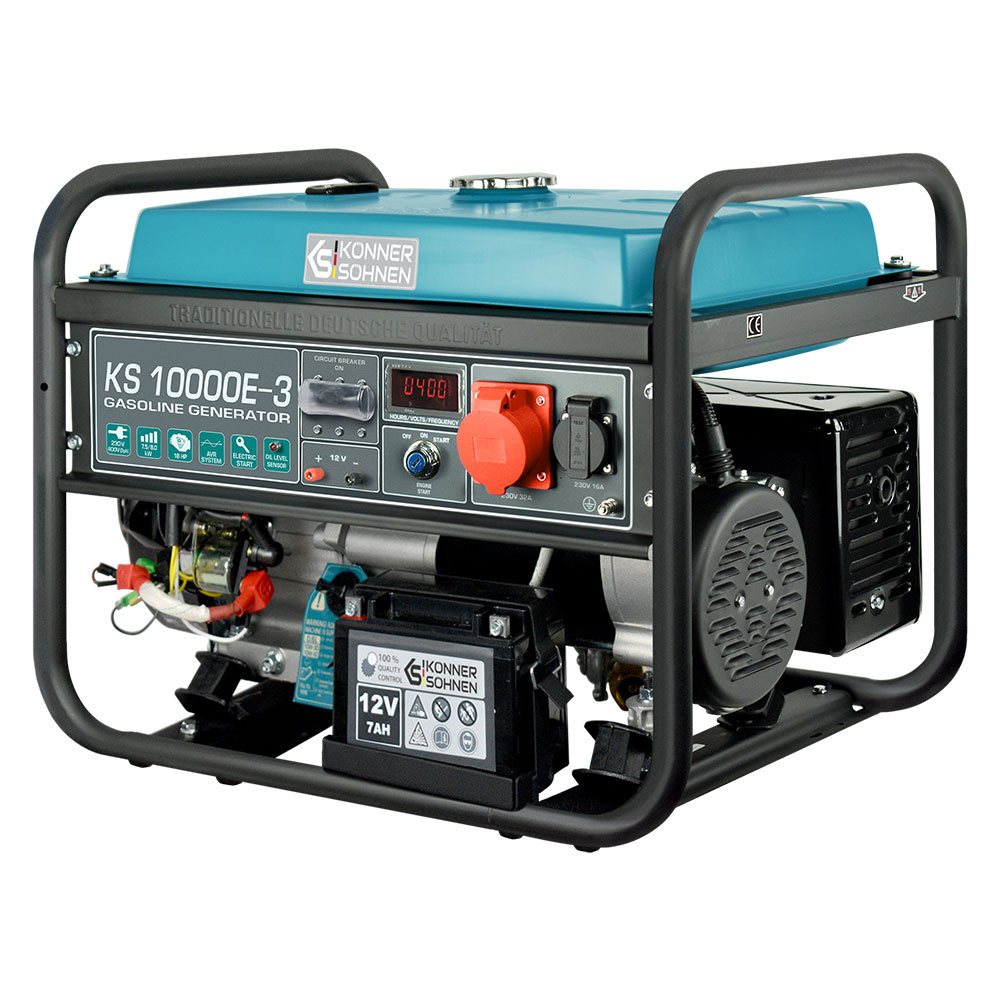 Генератор бензиновий Konner&Sohnen KS 10000E-3