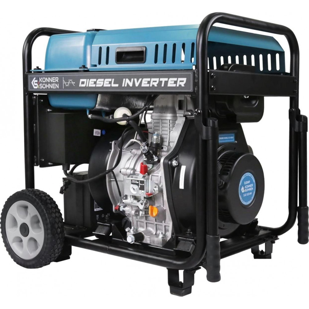 Генератор дизельний інверторний Konner&Sohnen KS 6100iDE ATSR