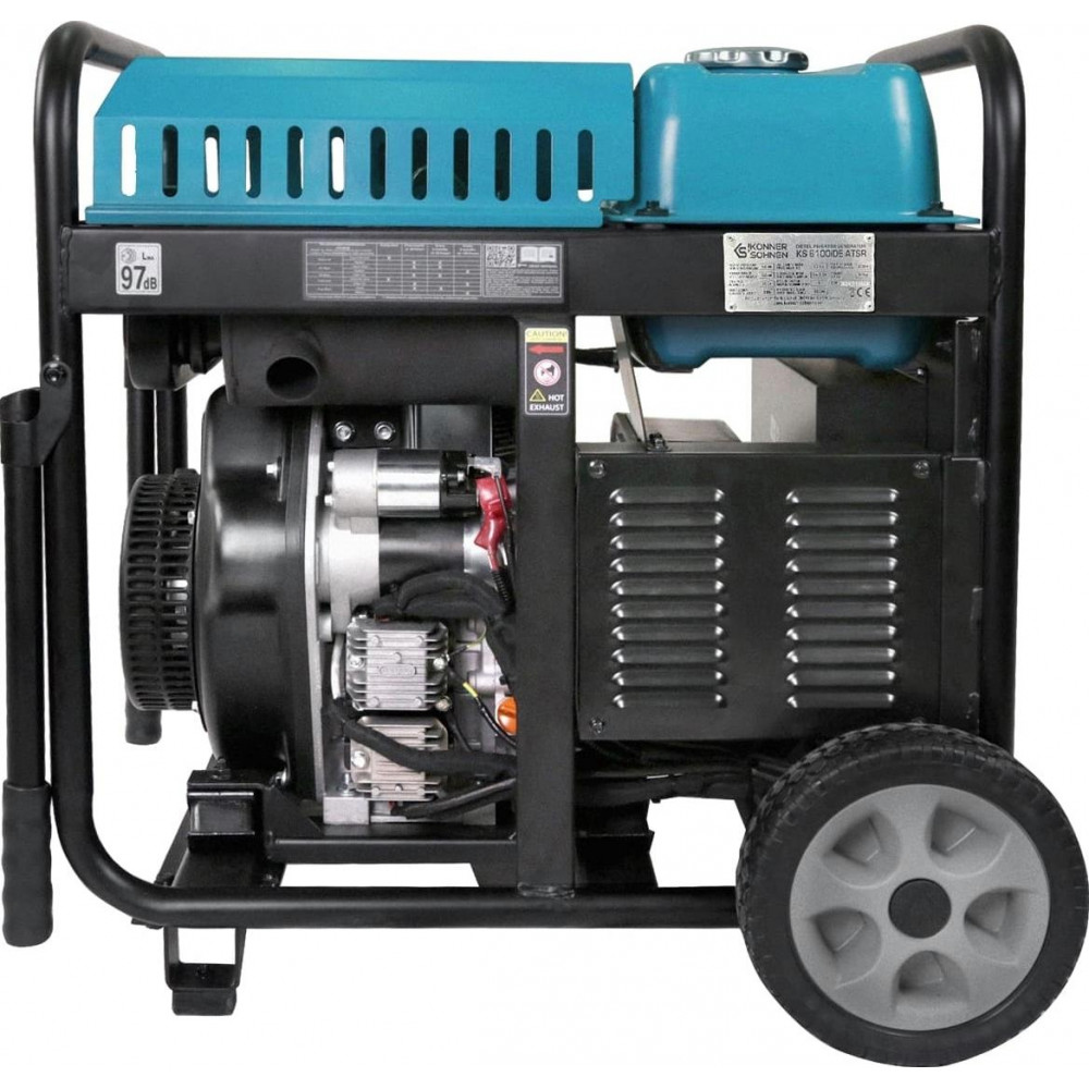 Генератор дизельний інверторний Konner&Sohnen KS 6100iDE ATSR
