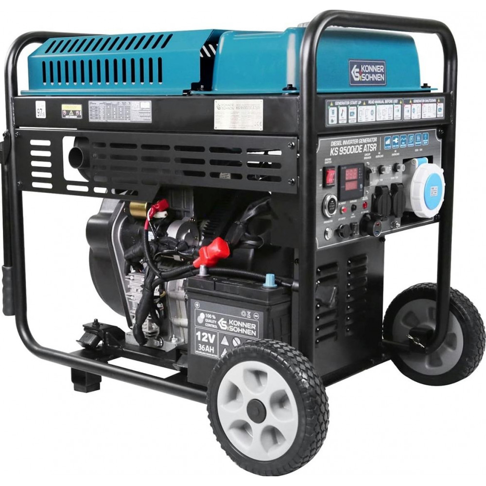 Генератор дизельний інверторний Konner&Sohnen KS 9500iDE ATSR