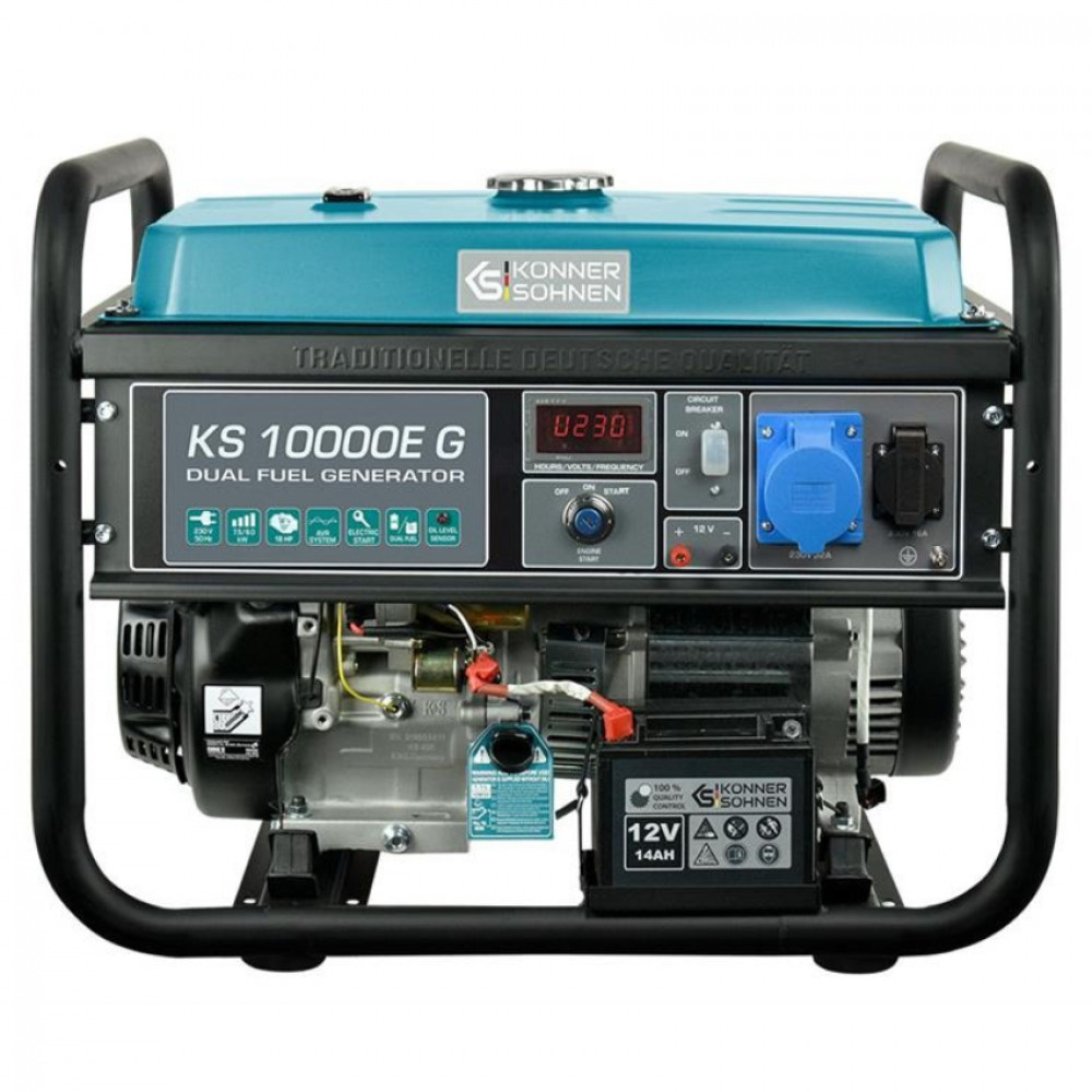 Генератор газобензиновий Konner&Sohnen KS 10000E G