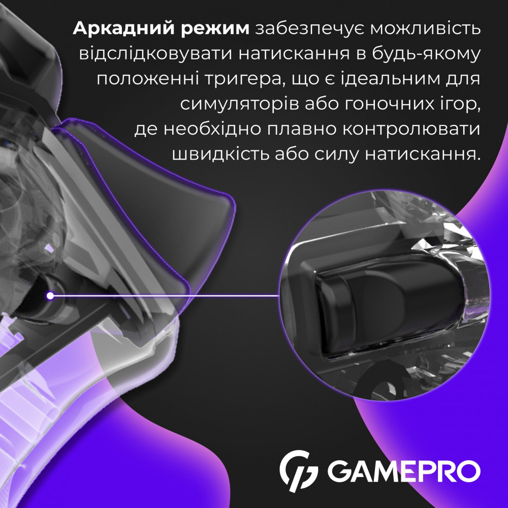 Геймпад GamePro GPS13T Transparent