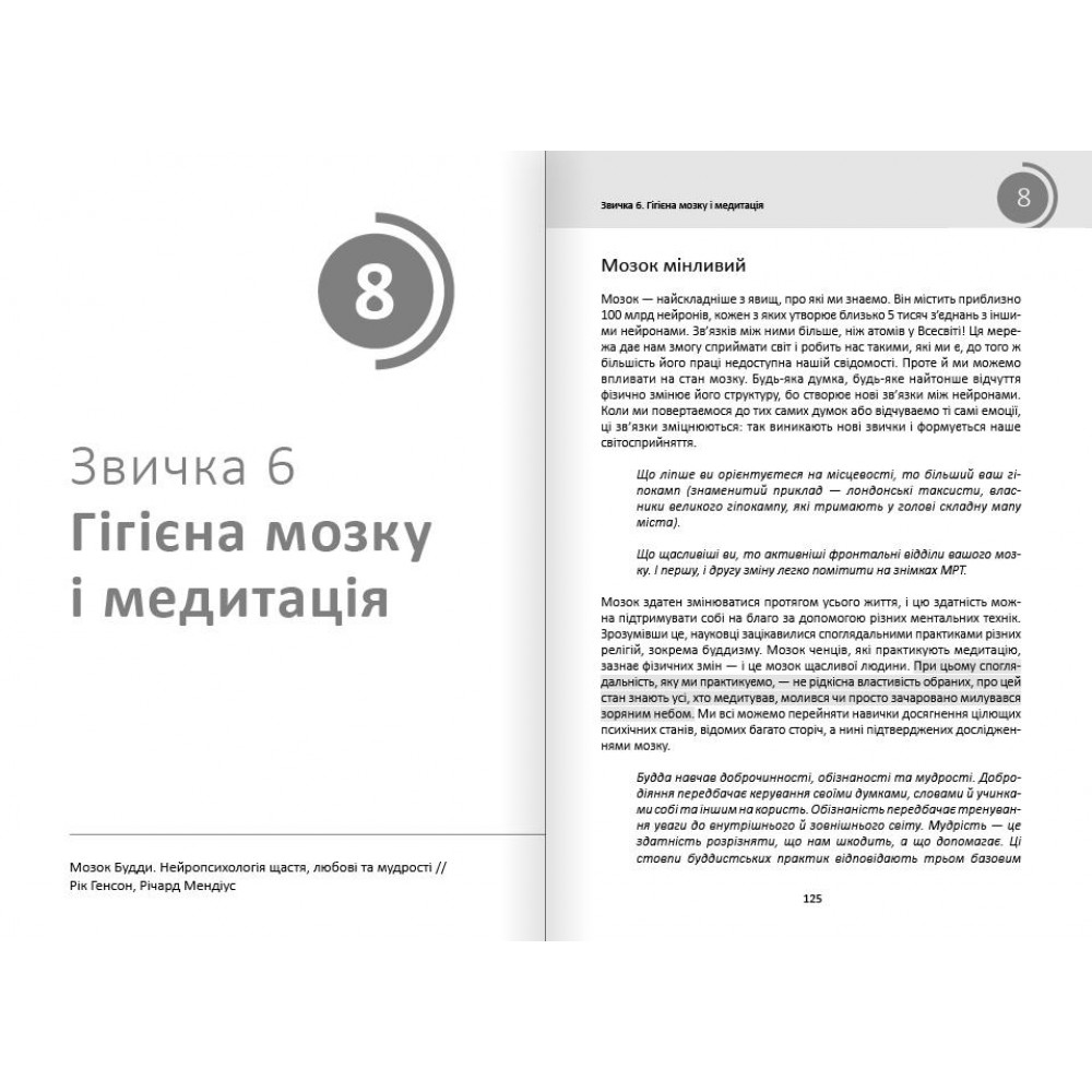 Рік корисних звичок. Повний курс знань, щоб набути звичок, важливих для добробуту і щастя. Збірник самарі + Аудіокнижка