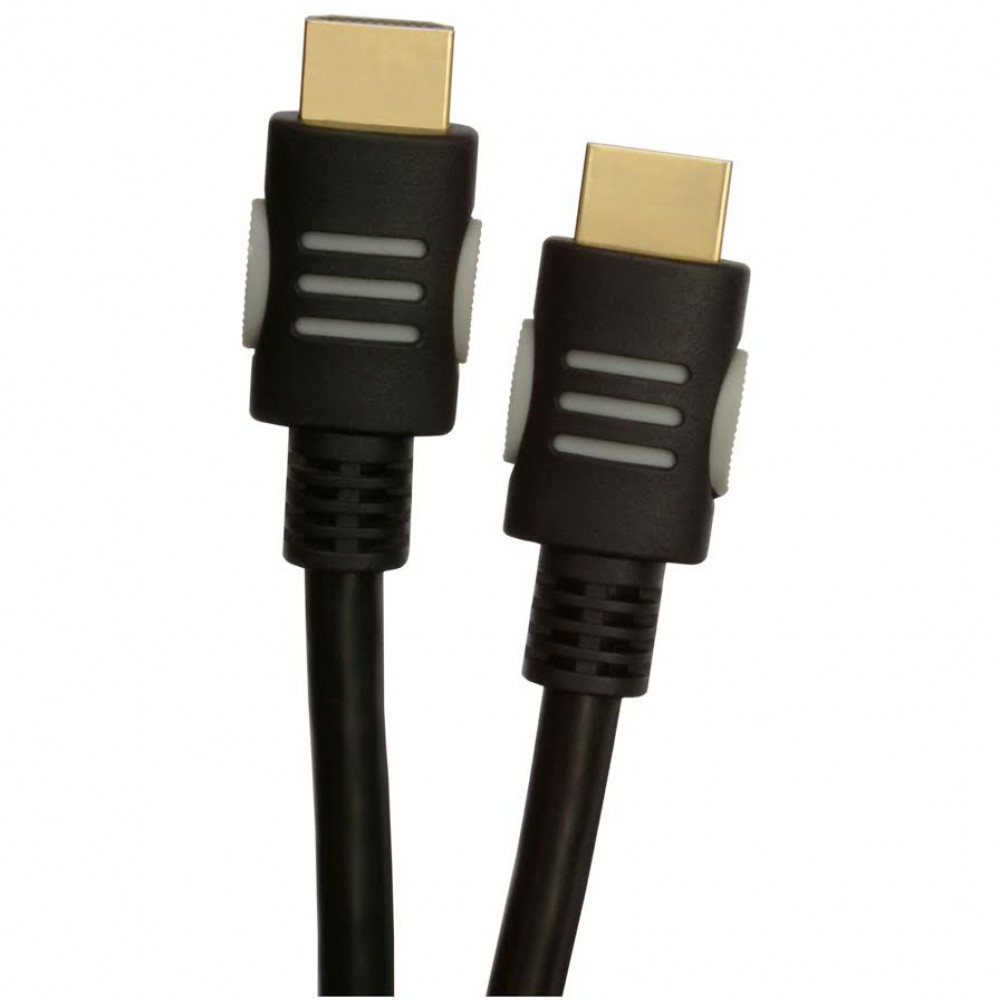 Кабель Tecro HDMI - HDMI v.1.4, 1.5 м Black (HD 01-50)