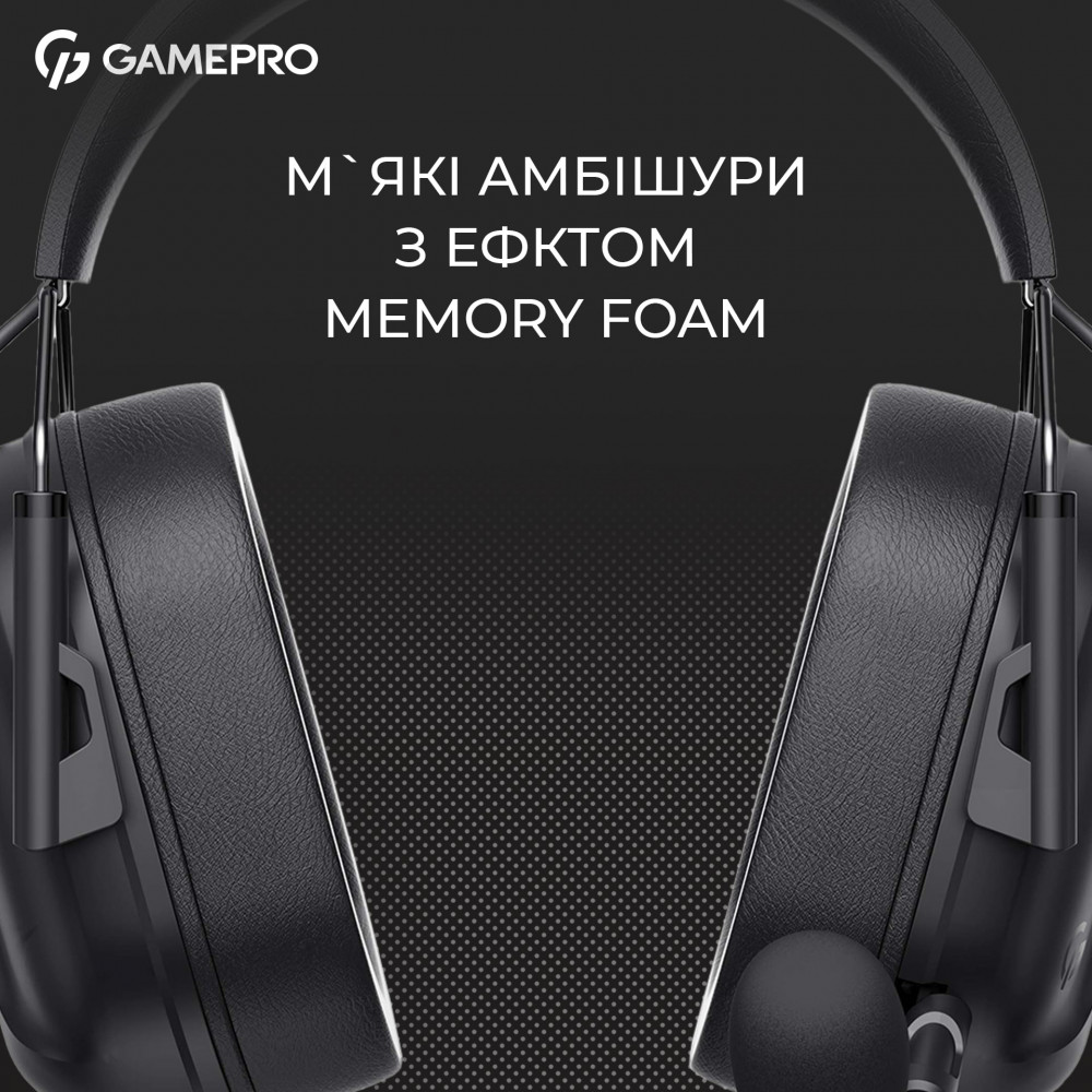 Гарнітура GamePro Genesis Hunter Black (HS1350B)