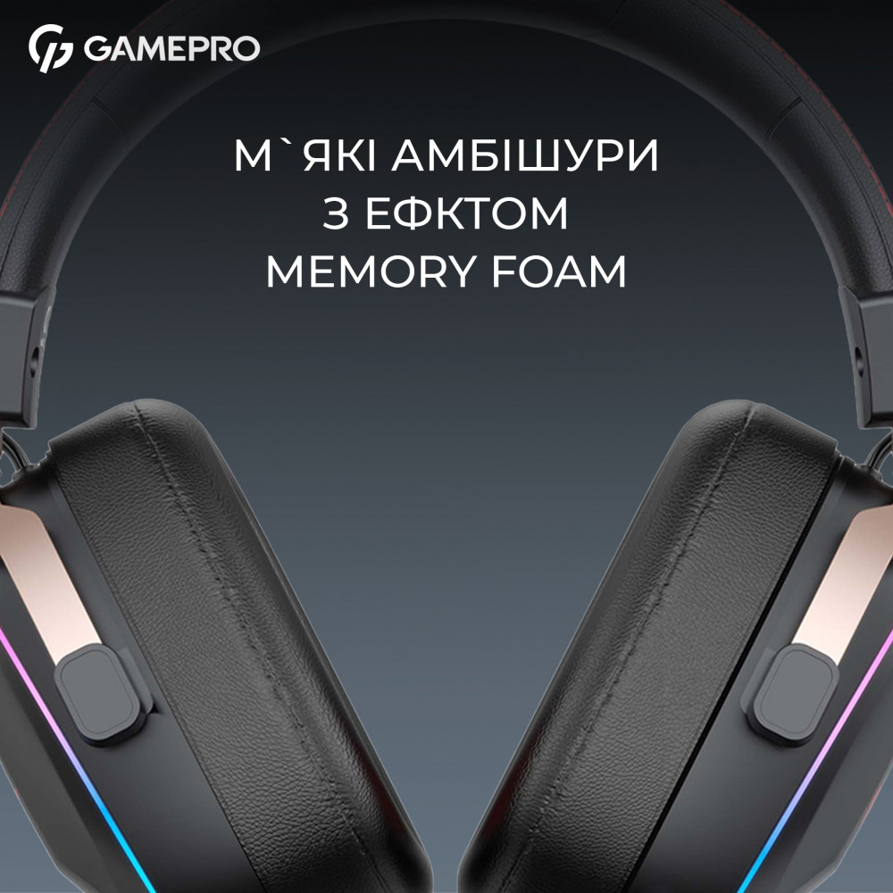Гарнітура GamePro Asgard Valkyria Black (HSW249B)