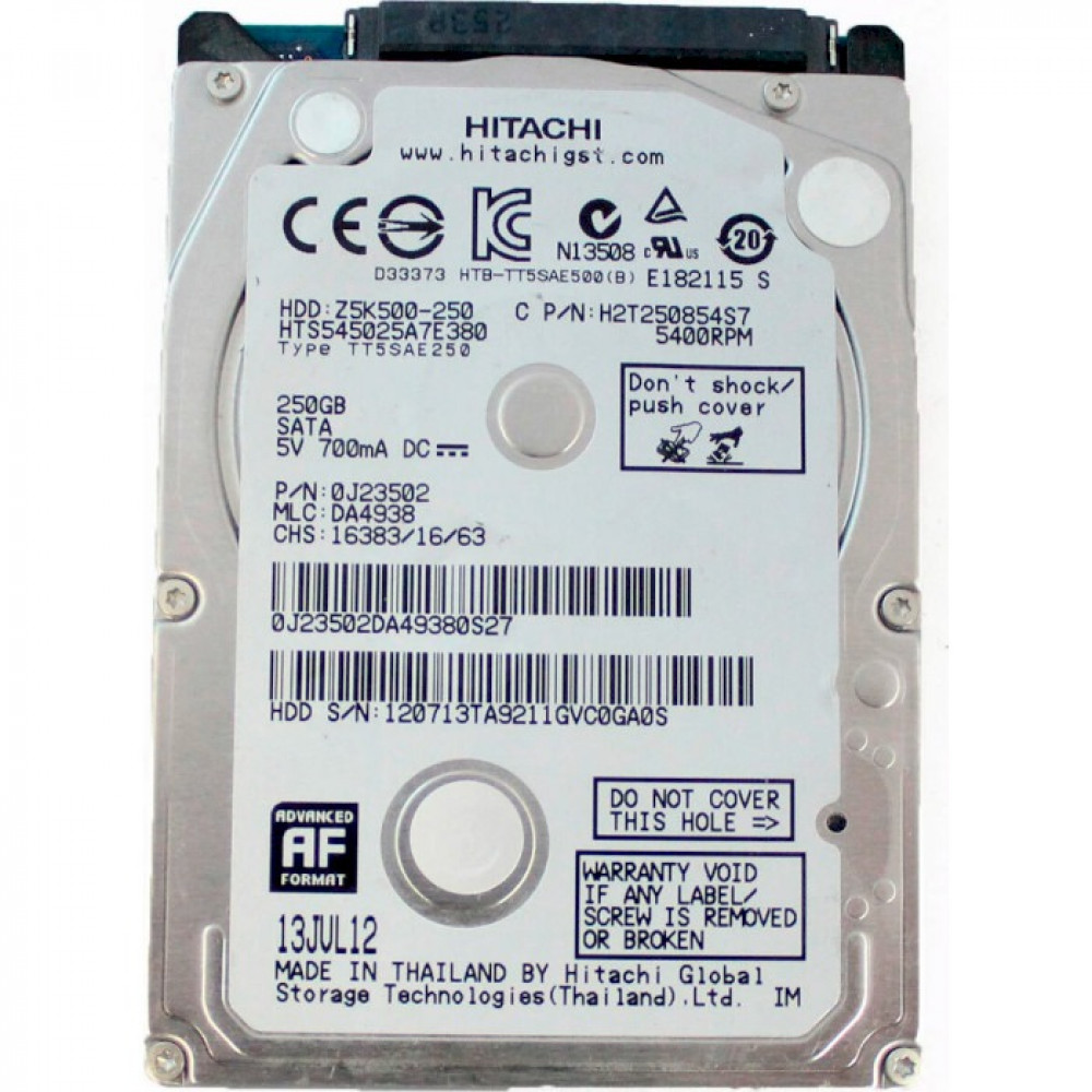 Накопичувач HDD 2.5