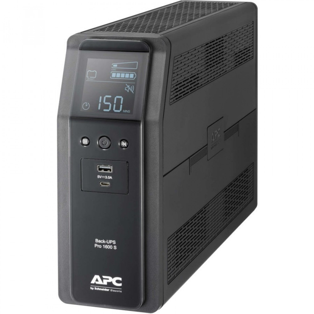 Джерело безперебійного живлення APC Back-UPS Pro S 1600VA/960W USB, 6+2 C13 (BR1600SI)