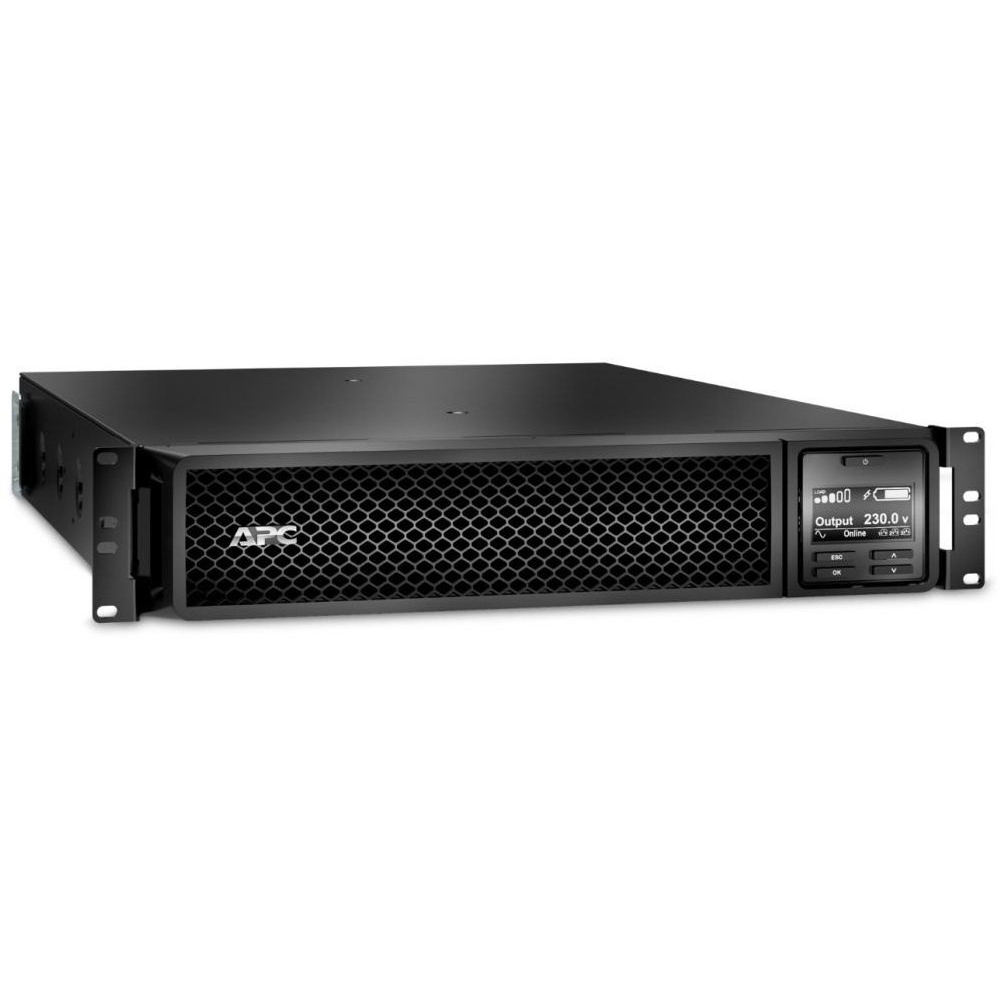 Джерело безперебійного живлення APC Smart-UPS SRT 1000VA, Online, 6хIEC, RJ-45, USB, метал (SRT1000RMXLI)