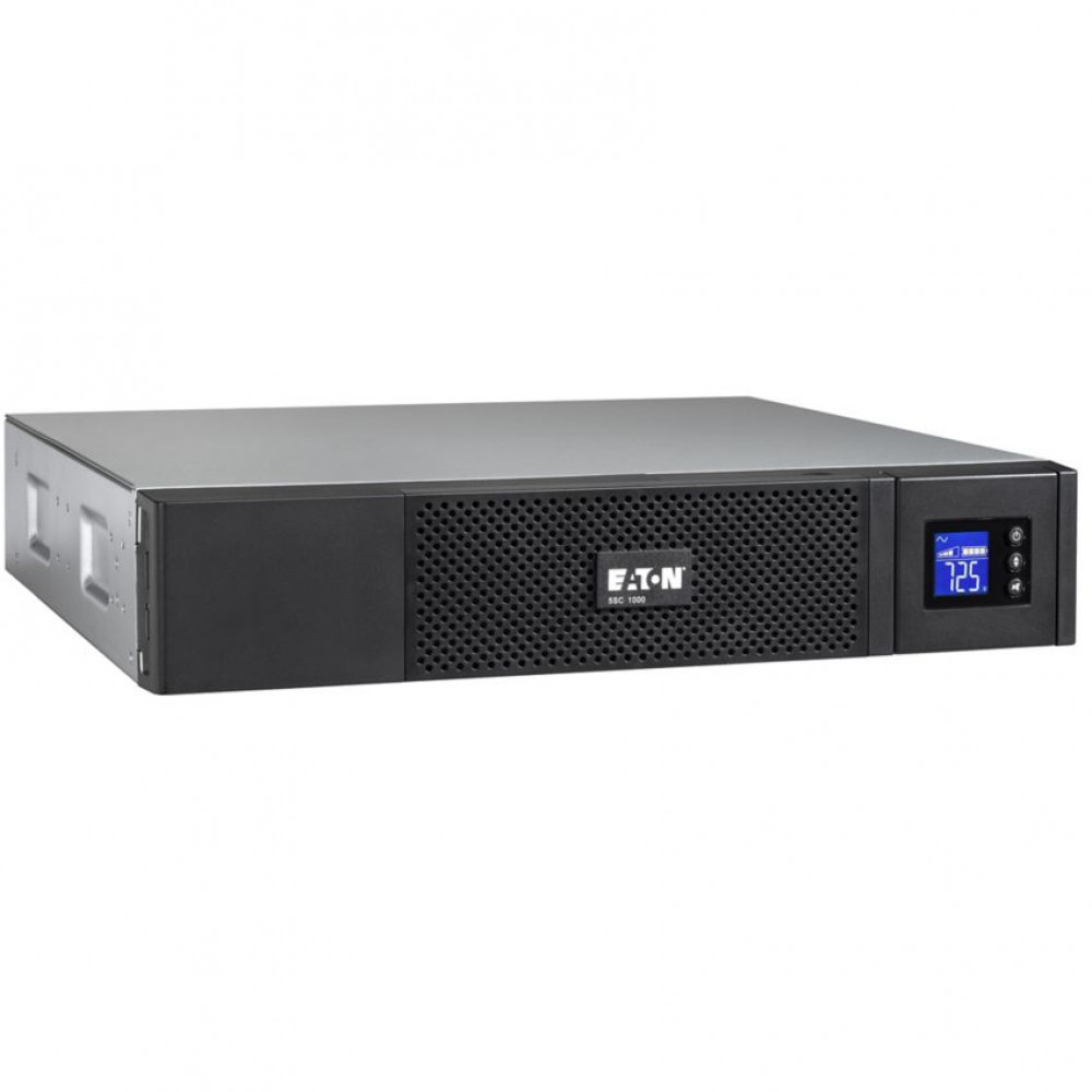 Джерело безперебійного живлення Eaton 5SC 1000i Rack2U, Lin.int, 8хIEC, RS-232, USB, LCD, металл (5SC1000IR)
