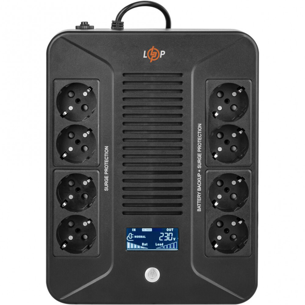 Джерело безперебійного живлення LogicPower LP-UL1000VA-8PS