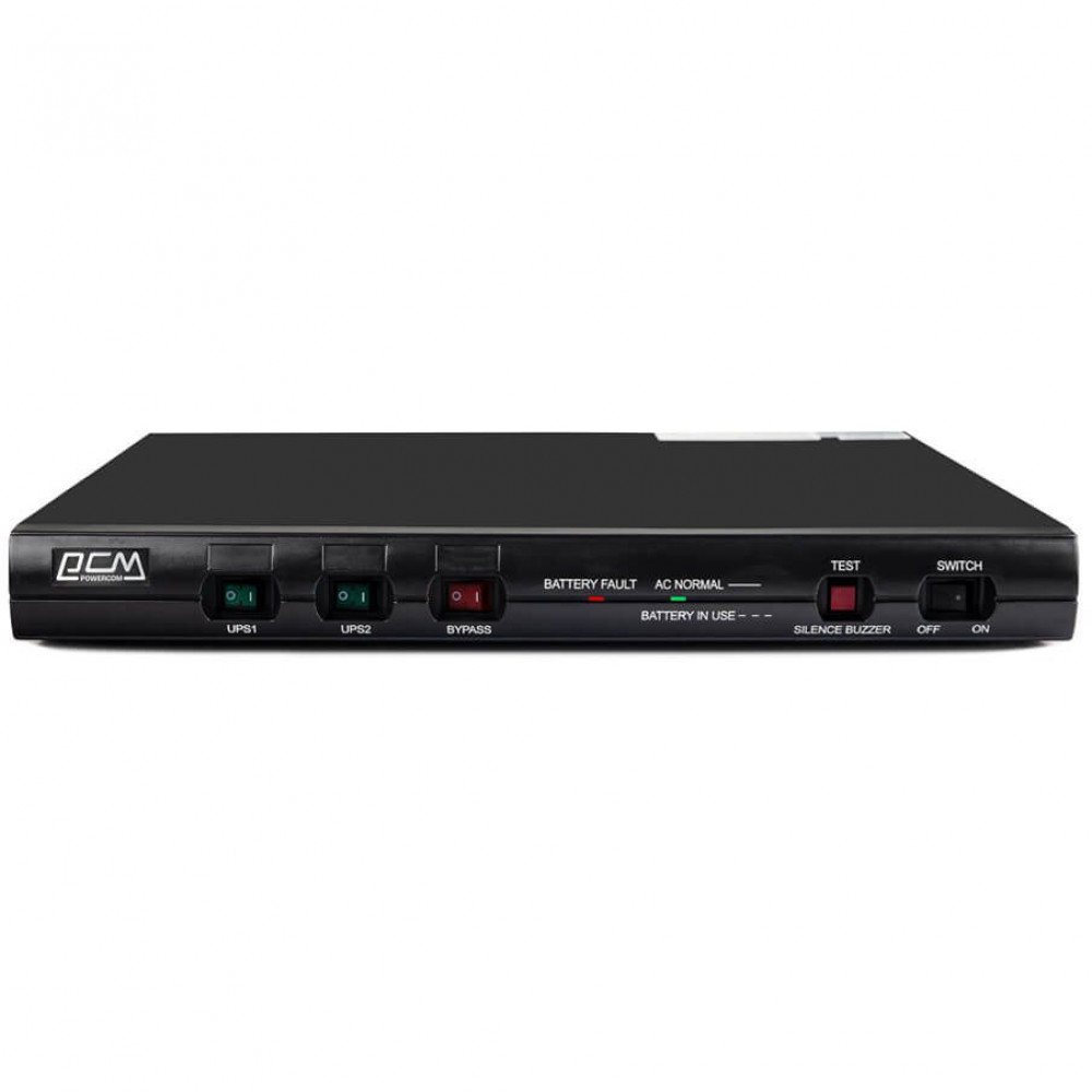 Джерело безперебійного живлення Powercom KIN-1000AP-RM, Lin.int., AVR, 5 х IEC, USB, RJ-11, RJ-45, метал (00210117)