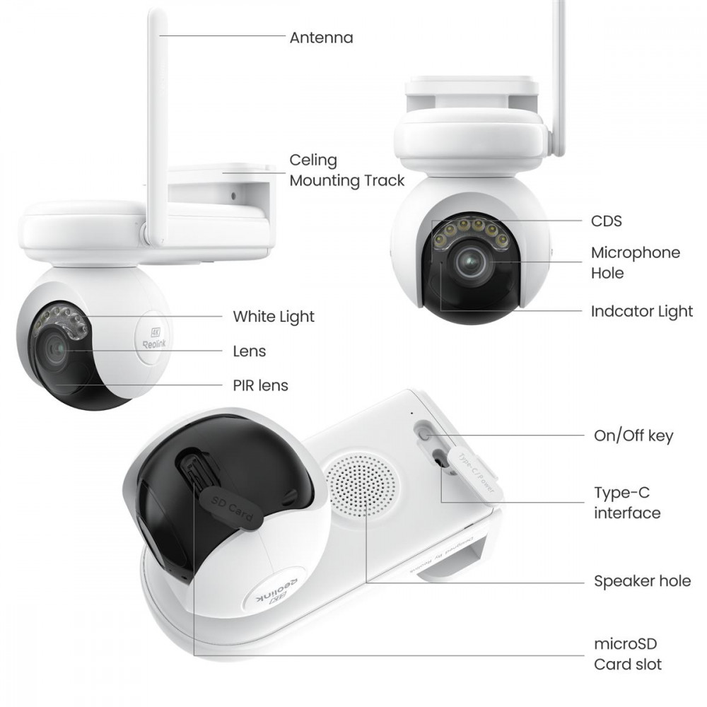 IP-камера Reolink Altas PT Ultra B660