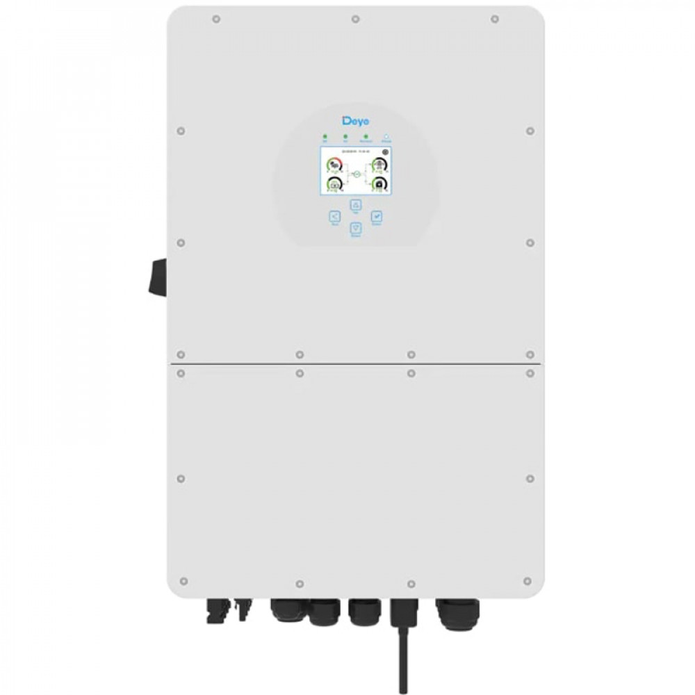 Інвертор гібридний 20kW Deye SUN-20K-SG01HP3-EU-AM2 HV, трифазний