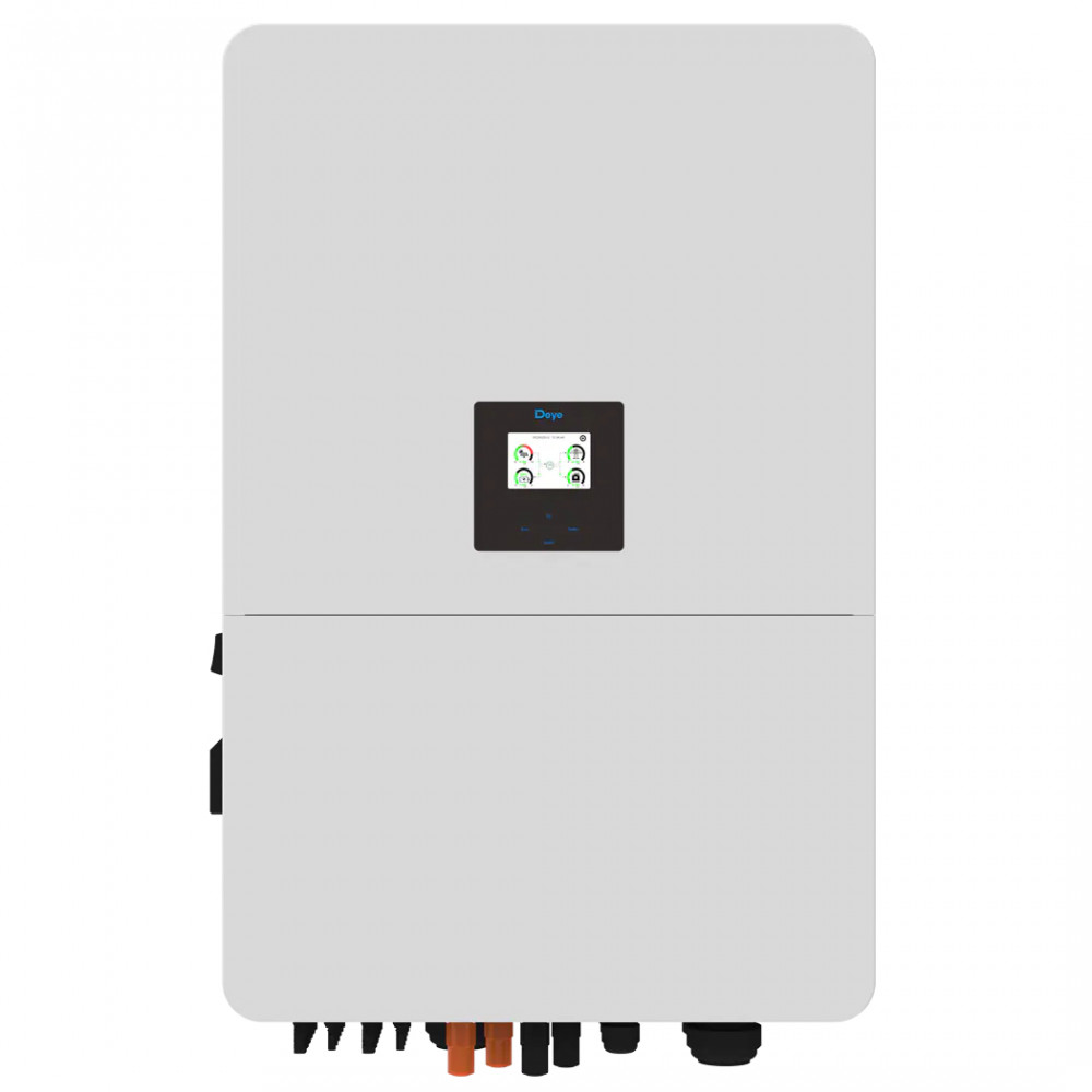Інвертор гібридний 60kW Deye SUN-60K-SG02HP3-EU-EM6, трифазний