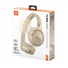 Bluetooth-гарнітура JBL Tune 680NC Beige (JBLT680NCBEG)