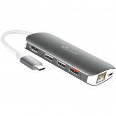 Док-станція J5create USB-C 9-в-1 (JCD383-N)