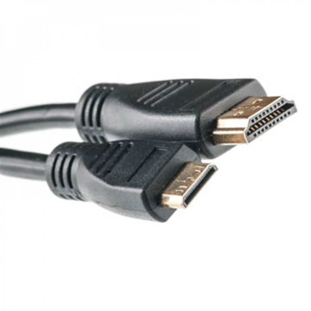 Кабель PowerPlant (KD00AS1246) miniHDMI-HDMI v1.3, 5м, Black