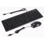 Комплект (клавіатура, миша) A4Tech KR-8572 Black