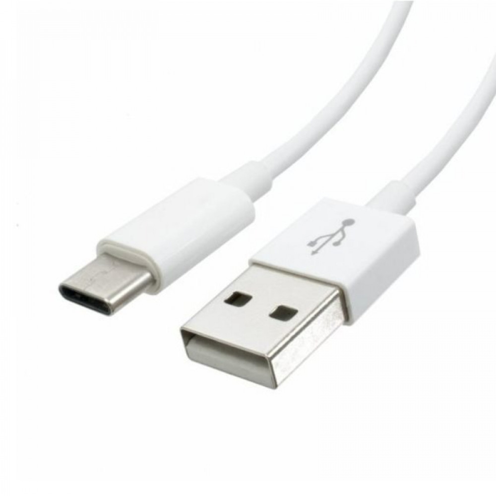 Кабель Atcom USB - USB Type-C (M/M), 4A, 1 м, White (C001)