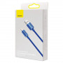 Кабель Baseus Crystal Shine USB - Lightning (M/M), 2.4A, 2 м Blue (CAJY000103)
