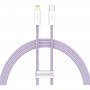 Кабель Baseus Dynamic USB Type-C - Lightning (M/M), 20W, 2 м Purple (CALD000105)