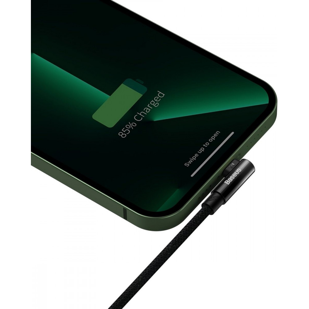 Кабель Baseus MVP 2 USB - Lightning (M/M), 2.4A, 1 м Black (CAVP000001)