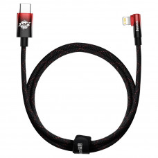 Кабель Baseus MVP 2 USB Type-C - Lightning (M/M), 20W, 2 м Black/Red (CAVP000320) Кабель Baseus MVP 2 USB Type-C - Lightning (M/M), 20W, 2 м Black/Red (CAVP000320)