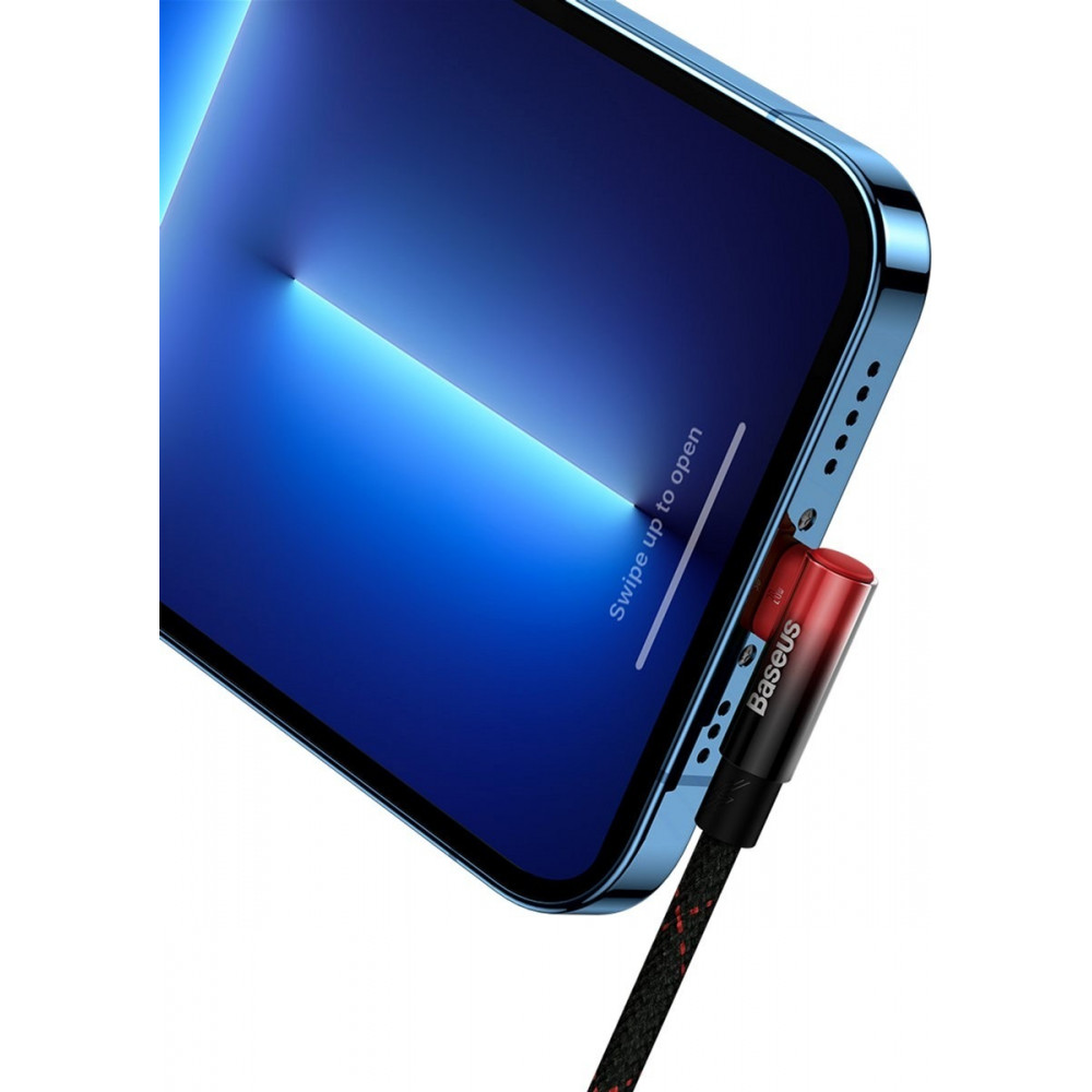 Кабель Baseus MVP 2 USB Type-C - Lightning (M/M), 20W, 2 м Black/Red (CAVP000320)