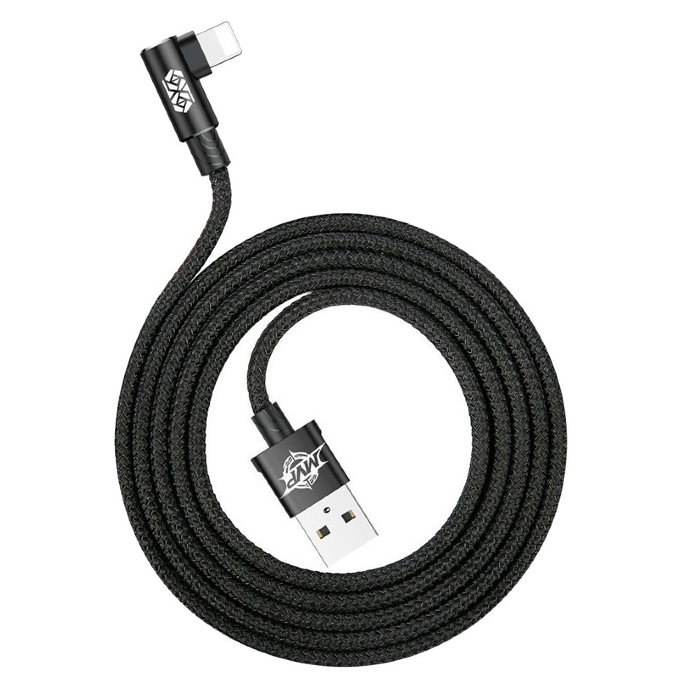 Кабель Baseus MVP USB - Lightning (M/M), 1.5A, 2 м Black (CALMVP-A01)