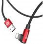 Кабель Baseus MVP USB - Lightning (M/M), 2.0A, 1 м Red (CALMVP-09)