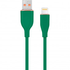 Кабель Cablexpert USB - Lightning (M/M), 2.1 A, 1.5 м, Green (CC-USB2S-AM8PM-1.5M-G) Кабель Cablexpert USB - Lightning (M/M), 2.1 A, 1.5 м, Green (CC-USB2S-AM8PM-1.5M-G)
