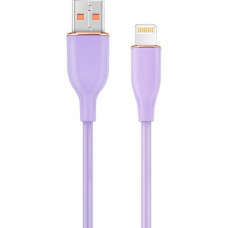 Кабель Cablexpert USB - Lightning (M/M), 2.1 A, 1.5 м, Purple (CC-USB2S-AM8PM-1.5M-P) Кабель Cablexpert USB - Lightning (M/M), 2.1 A, 1.5 м, Purple (CC-USB2S-AM8PM-1.5M-P)