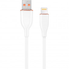 Кабель Cablexpert USB - Lightning (M/M), 2.1 A, 1.5 м, White (CC-USB2S-AM8PM-1.5M-W) Кабель Cablexpert USB - Lightning (M/M), 2.1 A, 1.5 м, White (CC-USB2S-AM8PM-1.5M-W)