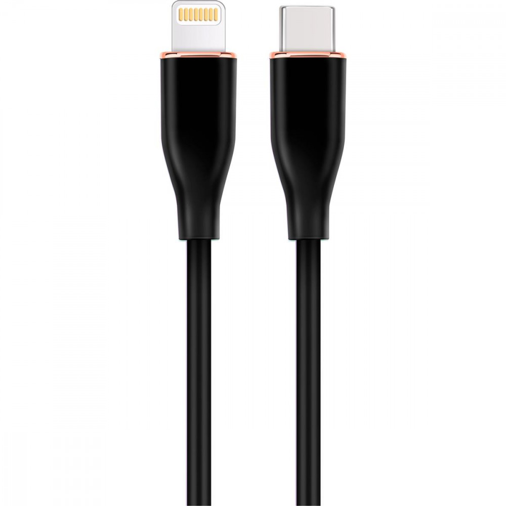 Кабель Cablexpert USB Type-C - Lightning (M/M), 2.25 A, 20 W, 1.5 м, Black (CC-USB2S-CM8PM-1.5M-BK)