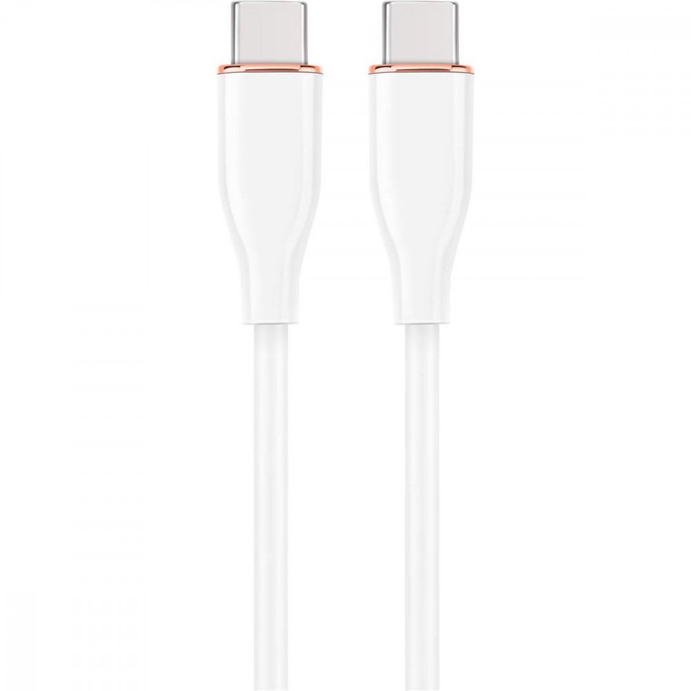 Кабель Cablexpert USB Type-C - USB Type-C (M/M), 3 A, 60 W, 1.5 м, White (CC-USB2S-CMCM-1.5M-W)