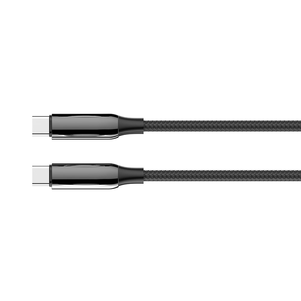 Кабель ColorWay USB Type-C + USB Type-C (M/M), 5.0 А, 1 м, Black (CW-CBPDCC069-BK)