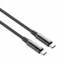 Кабель ColorWay USB Type-C + USB Type-C (M/M), 5.0 А, 1 м, Black (CW-CBPDCC069-BK)