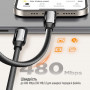 Кабель ColorWay USB Type-C + USB Type-C (M/M), 5.0 А, 1 м, Black (CW-CBPDCC069-BK)