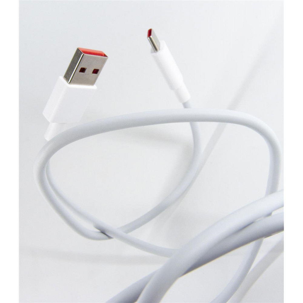 Кабель Dengos USB - USB Type-C (M/M) 1 м White (PLS-TC-6A-WHITE)