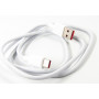 Кабель Dengos USB - USB Type-C (M/M) 1 м White (PLS-TC-6A-WHITE)