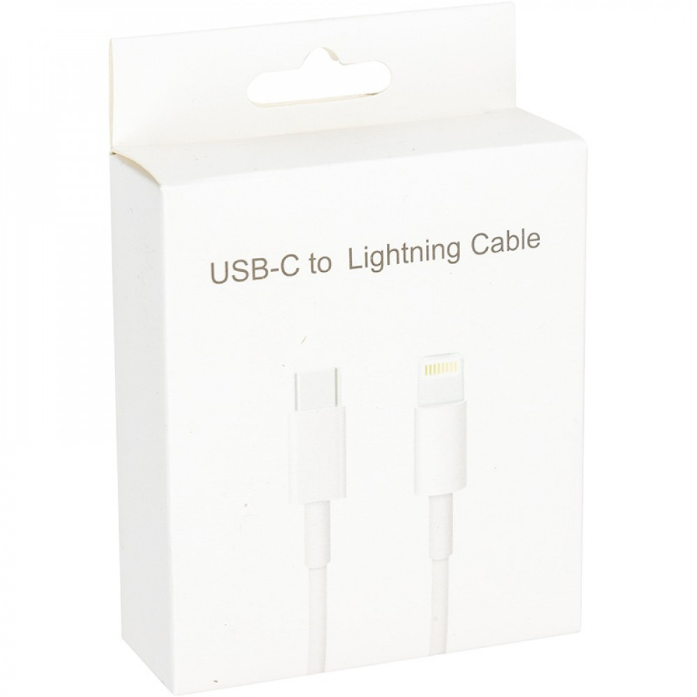 Кабель PowerPlant USB Type-C - Lightning (M/M), 18W, 1 м  (CA913268)