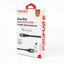 Кабель Promate NerveLink-i USB - Lightning (M/M), 2.4 A, 1.2 м, Black