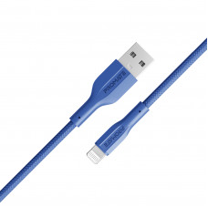 Кабель Promate xCord-Ai USB - Lightning (M/M), 2 A, 1 м, Navy Кабель Promate xCord-Ai USB - Lightning (M/M), 2 A, 1 м, Navy