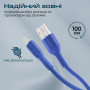 Кабель Promate xCord-Ai USB - Lightning (M/M), 2 A, 1 м, Navy