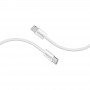 Кабель Promate EcoLine-Ci120 USB Type-C - Lightning (M/M), 3 A, 27 W, 1.2 м, White